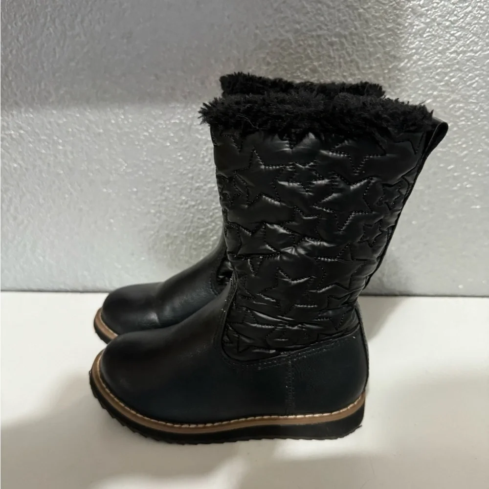 H&M Girls Black fashion winter boots size 9